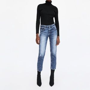 Zara Star Stud Jeans